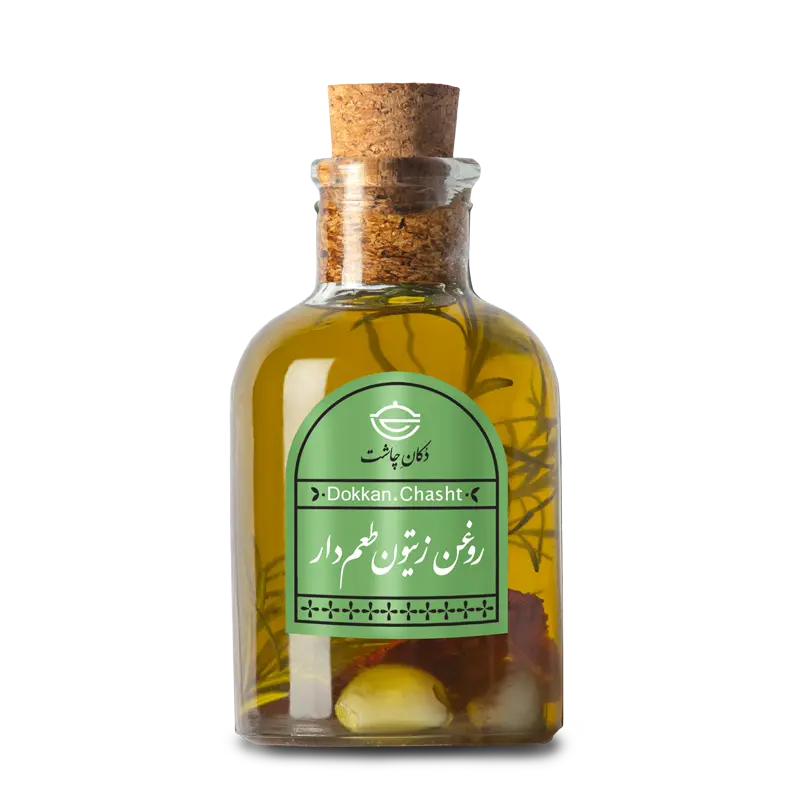روغن زیتون طعم دار(400 گرمی)
